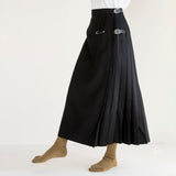 Authentic British Kilt Skirt  Black